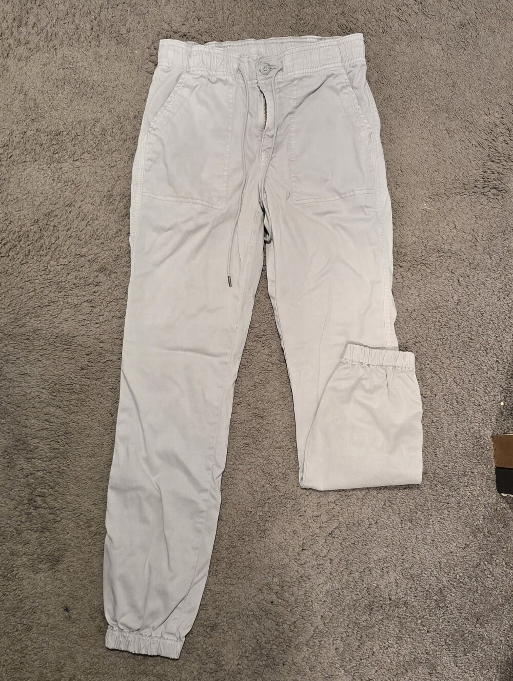 AE Next Level High-Waisted Jegging Jogger Womens Size 6 Long Light Gray
